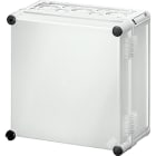 GUSTAV HENSEL - Alloggiamento vuoto Mi, dimensioni di montaggio 275x275x146mm, coperchio non trasparente
