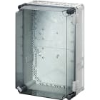 HENSEL - Quadro singolo vuoto Mi, Dimensioni di montaggio 275x425x191mm, coperchio trasparente