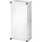 GUSTAV HENSEL - Quadro singolo vuoto Mi, Dimensioni di montaggio 275x575x146mm, coperchio non trasparente