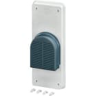 HENSEL - Flangia di ventilazione, con griglia di ventilazione IP 44