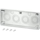 HENSEL - FLANGIA INGRESSO CAVI_2XM20_4XM32/40/50