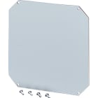 GUSTAV HENSEL - Piastra di montaggio in materiale isolante Spessore 4 mm, per scatole vuote Mi Mi 02.. MI MP 2