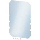 GUSTAV HENSEL - Piastra di montaggio in materiale isolante 4 mm di spessore, per quadri di distribuzione Mi vuoto Mi 01..