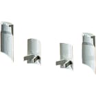 GUSTAV HENSEL - Cappucci di protezione contro la polvere per per tubi di fissaggio del coperchio (set da 2 pz.)