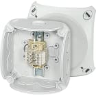 HENSEL - Morsettiera 1,5-2,5 mmq, 3 terminali WKM, con alette esterne