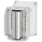 GUSTAV HENSEL - Morsettiera 1,5-6 mmq, 24 terminali WT 4, con fissaggio esterno