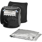 HENSEL - Cassetta di derivazione, cavi 1,5-2,5 mmq, 3 fasi, 4 mmq 1 fase, 5 poli, nero