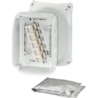 HENSEL - Cassetta di derivazione cavi 2,5-10 mmq, 3 fasi, 16 mmq 1 fase, 5 poli, grigio