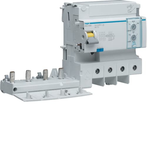 HAGER BOCCHIOTTI - Blocco Differenziale 125 A 4 Poli 30 Ma Tipo Ac 6 M. Din