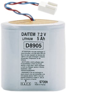 LOGISTY - PILA AL LITIO 7,2 V - 5 AH BATLI06