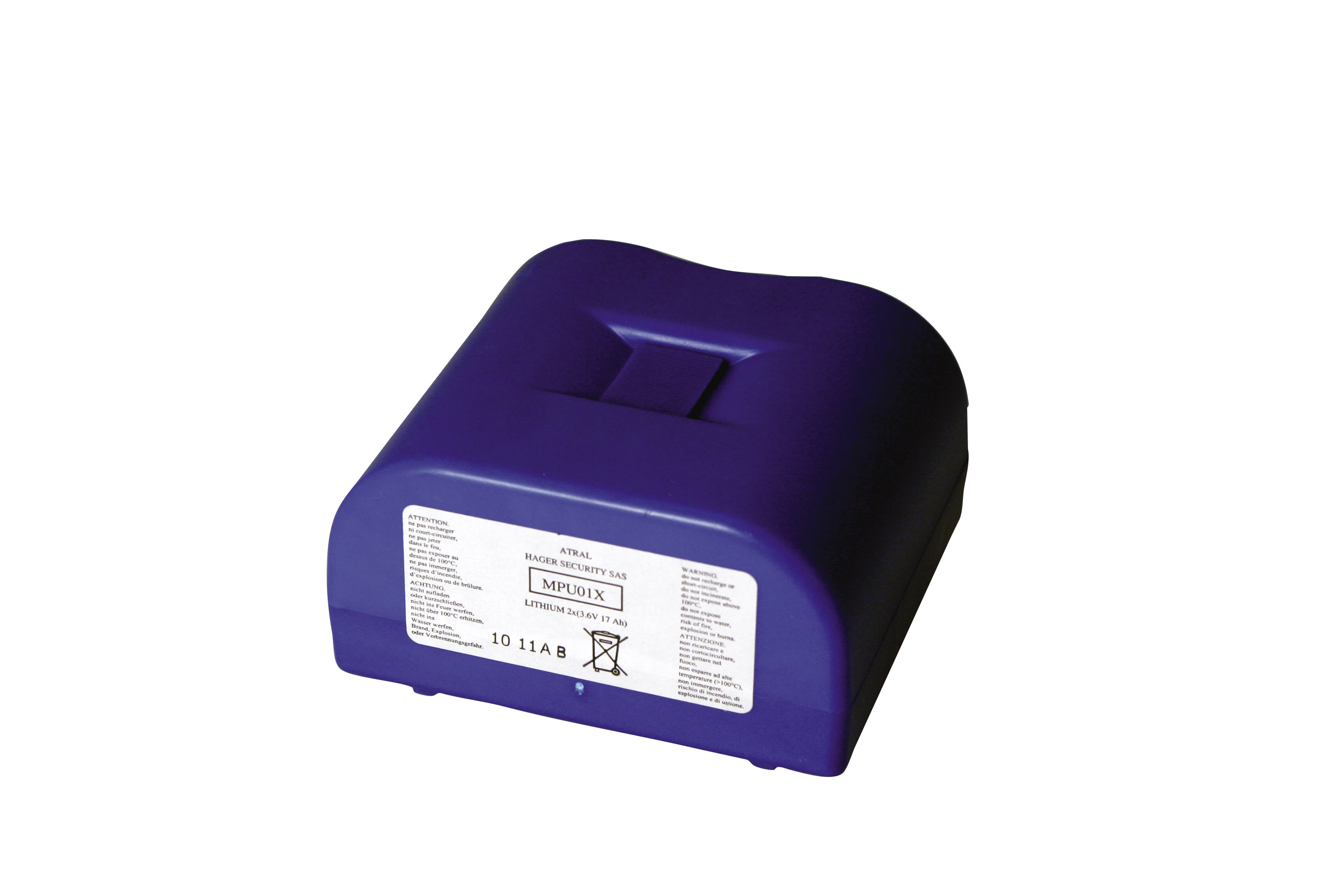 LOGISTY - PILA LITIO 2X(3,6V/17AH)BARR.MEDIO RAG. MPU01X