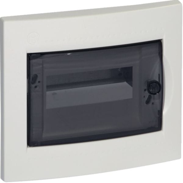 HAGER BOCCHIOTTI - CEN IP40 INC 08 W0 Coperchio centralino portella fum Pablo IP40 Incasso BIANCO