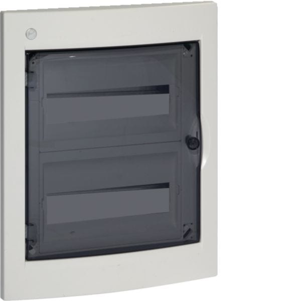 HAGER BOCCHIOTTI - CEN IP40 INC 24 W0 Coperchio centralino portella fum Pablo IP40 Incasso BIANCO