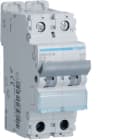 HAGER BOCCHIOTTI - Interruttore Automatico Magnetotermico 1 Polo+N 16 A 6 Ka Curva B 2 M. Din