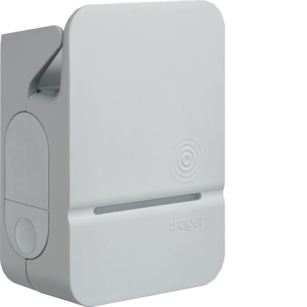 HAGER BOCCHIOTTI - EV stazione di ricarica witty Premium 1x7kW 1P M3T2S IP54