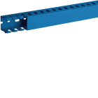 HAGER BOCCHIOTTI - T1 40x40 BL Canaletta per cablaggio modulo 20 feritoia 8 BLU