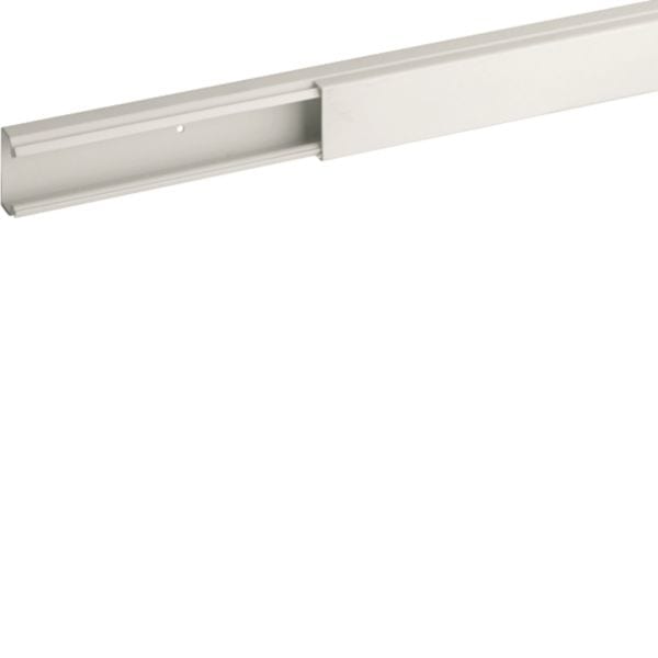 HAGER BOCCHIOTTI - TMC 25/1x17 W Minicanale monoscomparto con coperchio standard BIANCO