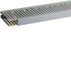 HAGER BOCCHIOTTI - T1-EN 25x100 G Canaletta con coestruso morbido modulo 10 feritoia 4 GRIGIO