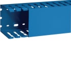 HAGER BOCCHIOTTI - T1-F 80x80 BL Canaletta per cablaggio modulo 20 feritoia 8 BLU