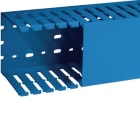 HAGER BOCCHIOTTI - T1-F 100x100 BL Canaletta per cablaggio modulo 20 feritoia 8 BLU
