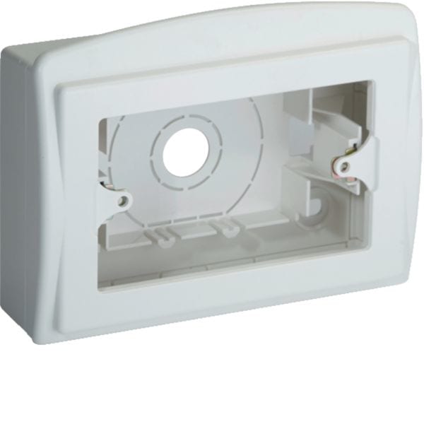 HAGER BOCCHIOTTI - SD WE Scatola porta apparecchi 3 moduli per Canale Design BIANCO EVEREST