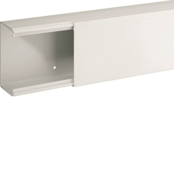 HAGER BOCCHIOTTI - TA-EN 100x60 W Canale porta cavi a base piana BIANCO
