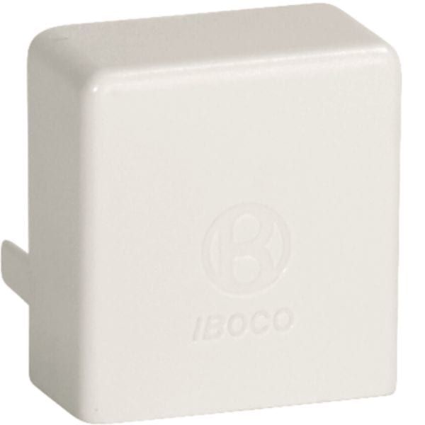 HAGER BOCCHIOTTI - LAN 25x30 W Terminale per canali linee TA-EN BIANCO