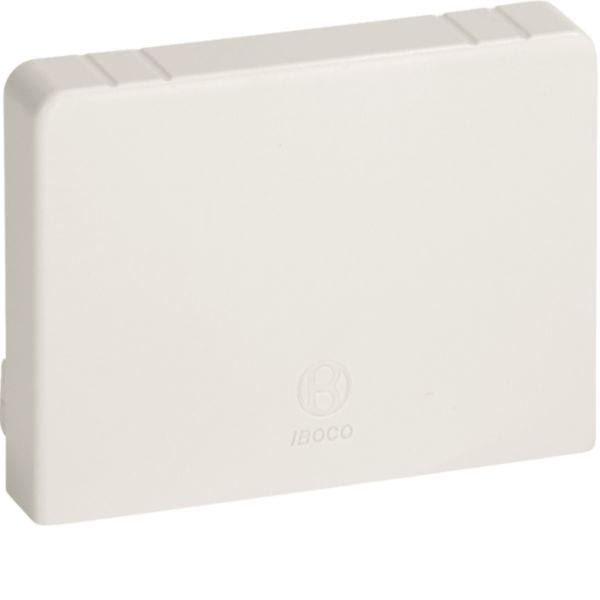 HAGER BOCCHIOTTI - LAN 80x60 W Terminale per canali linee TA-N/TA-EN/TA-GN BIANCO