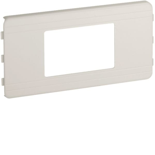 HAGER BOCCHIOTTI - CSA-3N 100 W Coperchio di protezione 3 moduli per canale TA-N BIANCO