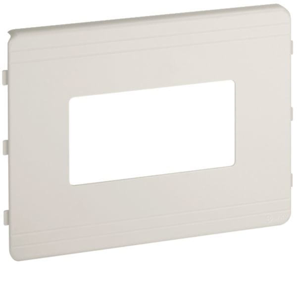 HAGER BOCCHIOTTI - CSA-4N 150 W Coperchio di protezione 4 moduli per canale TA-N BIANCO