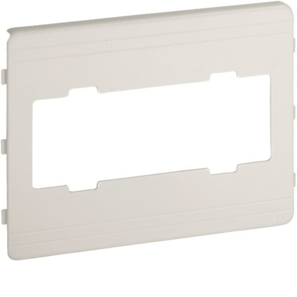 HAGER BOCCHIOTTI - CSA-6N 150 W Coperchio di protezione 6 moduli per canale TA-N BIANCO