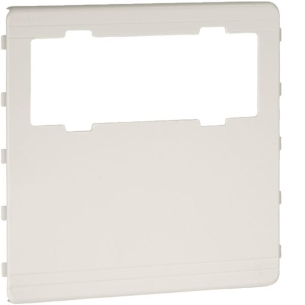 HAGER BOCCHIOTTI - CSA-6N 200 D W Coperchio di protezione 6 mod disassato per canale TA-N BIANCO