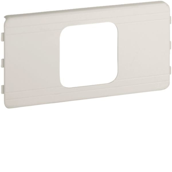 HAGER BOCCHIOTTI - CSA-60N 100 W Coperchio di protezione interasse 60/67 per canale TA-N BIANCO