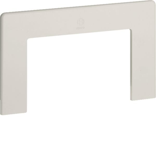 HAGER BOCCHIOTTI - RQM 120 W Raccordo quadro/muro per canali linee TA-N/TA-EN/TA-GN BIANCO