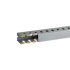 HAGER BOCCHIOTTI - T1-N 25x40 G Canaletta con coestruso morbido modulo 20 feritoia 8 GRIGIO