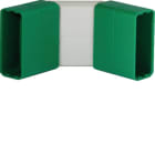 HAGER BOCCHIOTTI - MCP90 75x30 Curva a parete per canale Metrò Fast BIANCO