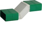 HAGER BOCCHIOTTI - MS 75x30 Sormonto per canale Metrò Fast BIANCO