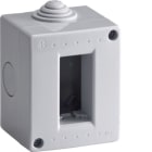 HAGER BOCCHIOTTI - BOX IP40 01 OR GRI Contenitore orizzontale per parti attive Pepita GRIGIO