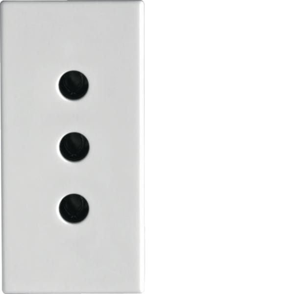 HAGER BOCCHIOTTI - PRS 2P+T 10A WT Prese standard italiano Pepita BIANCO