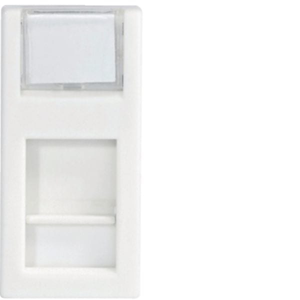 HAGER BOCCHIOTTI - CONN. RJ45 TL 5E UTP WT Connettori toolless per cablaggio dati Pepita BIANCO