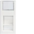 HAGER BOCCHIOTTI - CONN. RJ45 TL 5E UTP WT Connettori toolless per cablaggio dati Pepita BIANCO