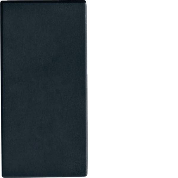 HAGER BOCCHIOTTI - COPRIFORO 1 MOD BK Copriforo 1 modulo Pepita NERO