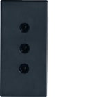HAGER BOCCHIOTTI - PRS 2P+T 10A BK Prese standard italiano Pepita NERO