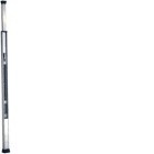 HAGER BOCCHIOTTI - UNA 2700 AN Colonna monofacciale alluminio porta apparecchi ALLUMINIO ANODIZZATO