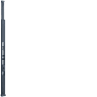 HAGER BOCCHIOTTI - UNA 2700 NR Colonna monofacciale alluminio porta apparecchi NERO ARDESIA