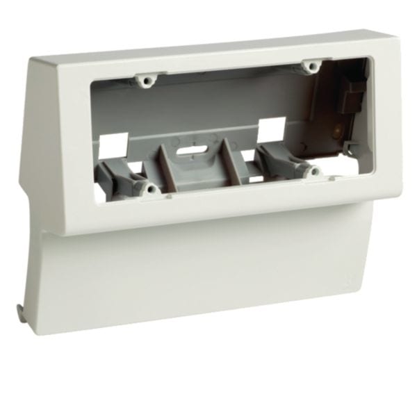 HAGER BOCCHIOTTI - SBNI 6 W Scatola porta apparecchi UNIVERSALE per canale TBN BIANCO