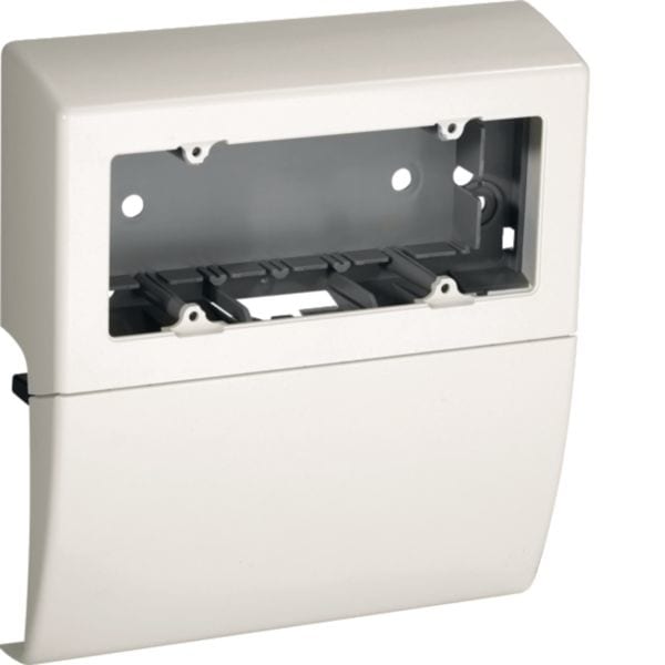 HAGER BOCCHIOTTI - SBA6 W Scatola porta apparecchi UNIVERSALE 6 moduli linea TBA-Art BIANCO