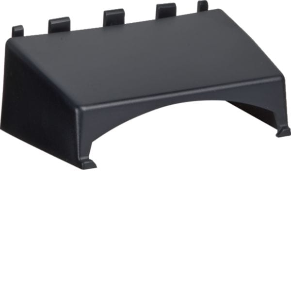 HAGER BOCCHIOTTI - DPA A Derivazione battiscopaTBA / canale soprapavimento CSP-N NERO ARDESIA