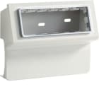 HAGER BOCCHIOTTI - SCN 6 AP W Scatola porta apparecchi Pepita per canale cornice TCN BIANCO