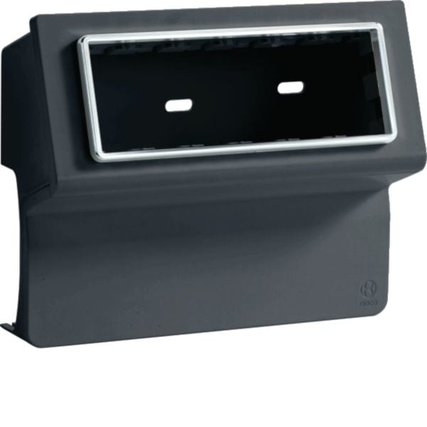 HAGER BOCCHIOTTI - SCN 6 AP A Scatola porta apparecchi Pepita per canale cornice TCN NERO ARDESIA